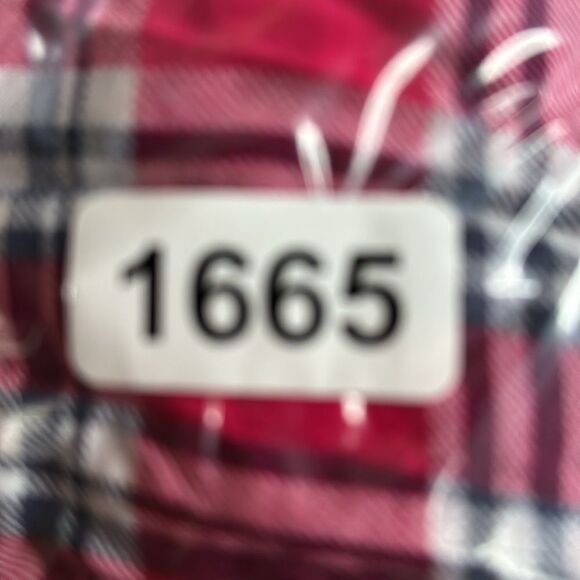 Torrid Red Plaid Button Down Shirt - Picture 4 of 4